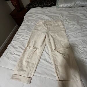 White/cream colored jeans